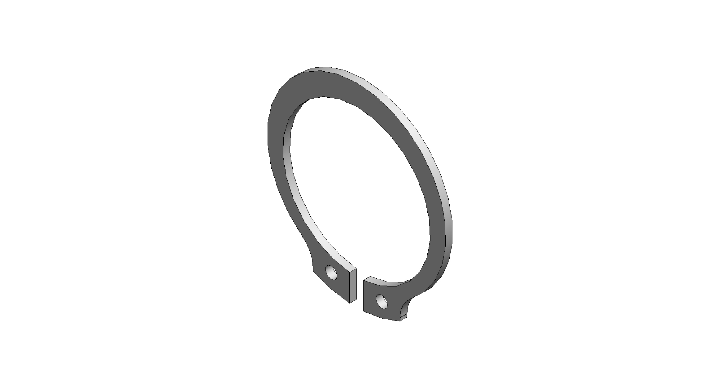 轴用弹性挡圈B型35-GB/T 894.1-1986