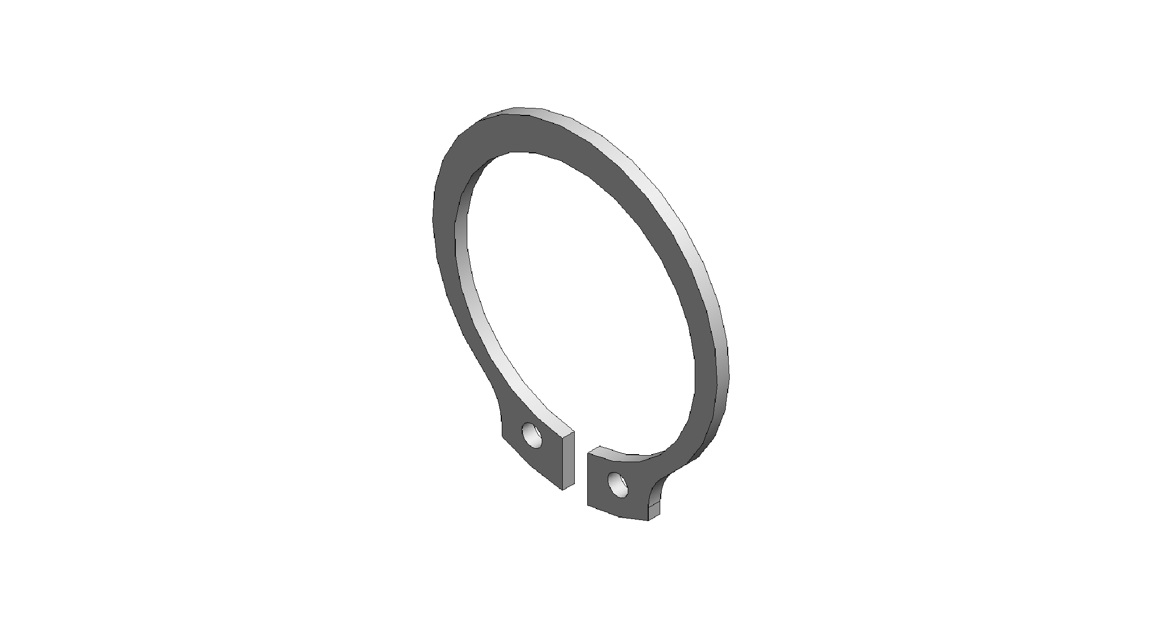 轴用弹性挡圈B型25-GB/T 894.1-1986