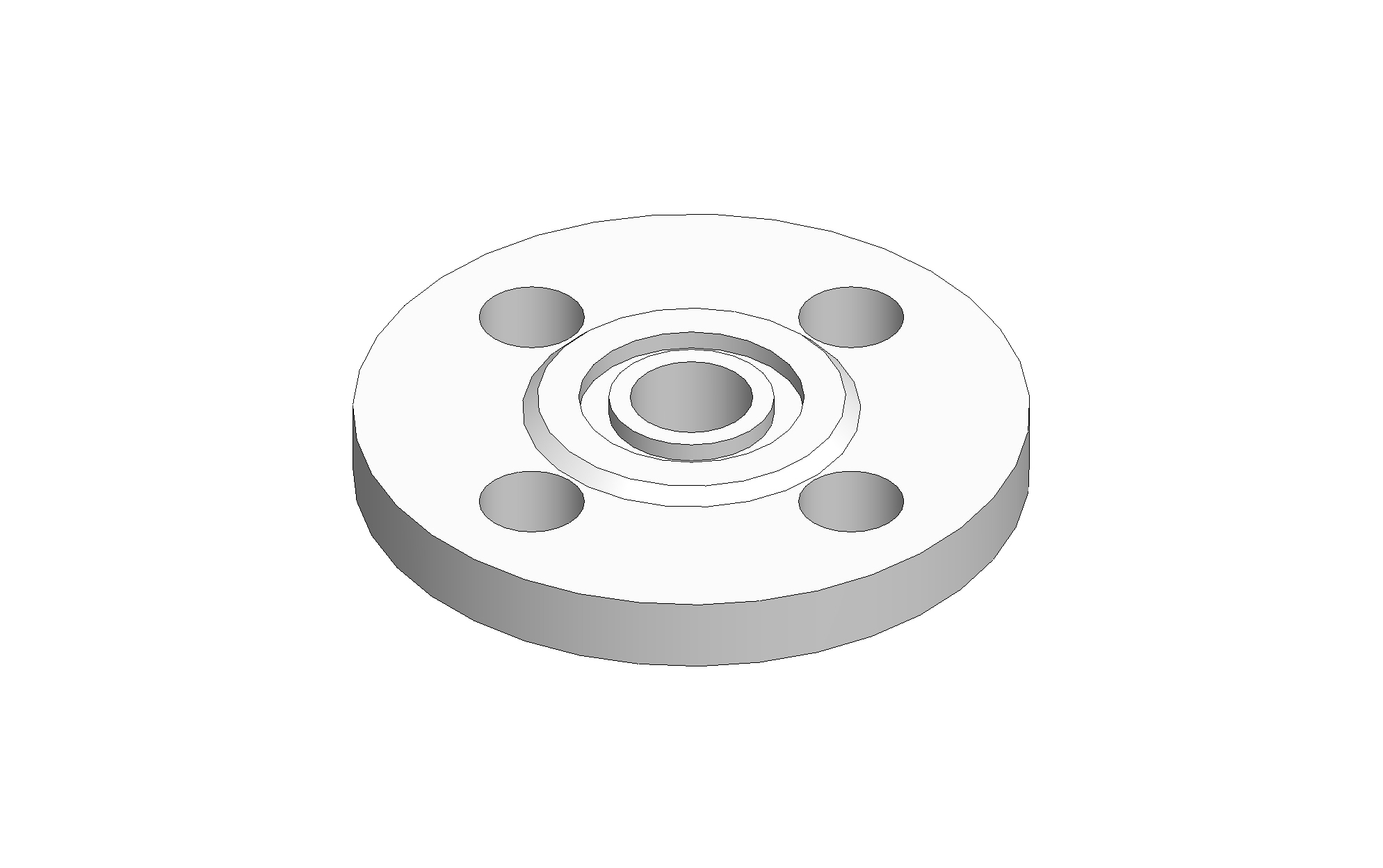 带槽化工法兰DN16