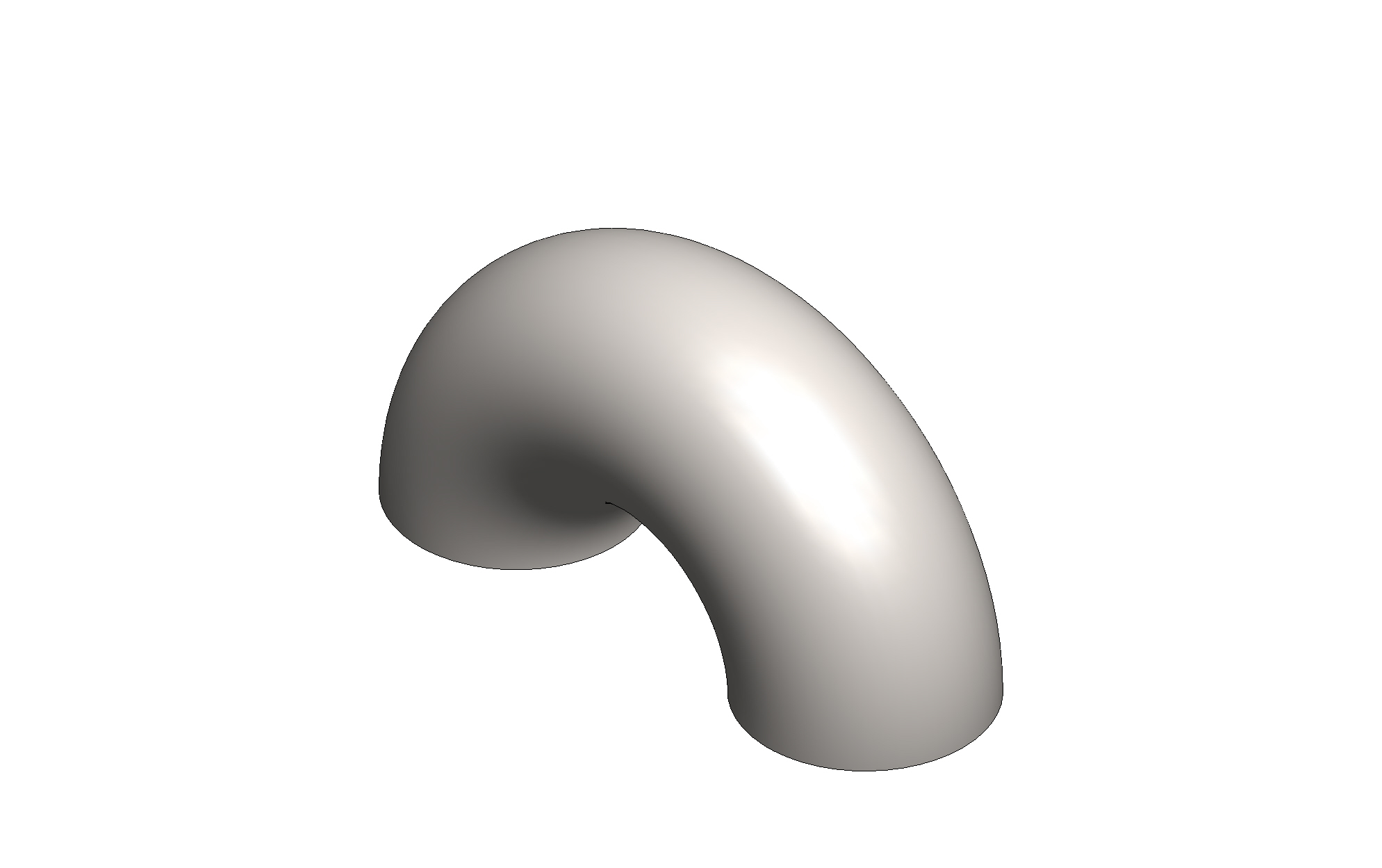 无缝180°R=1DN50无缝弯头