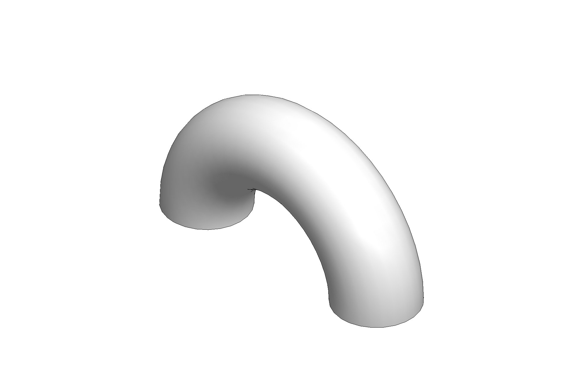 180°R=1.5DN32无缝弯头