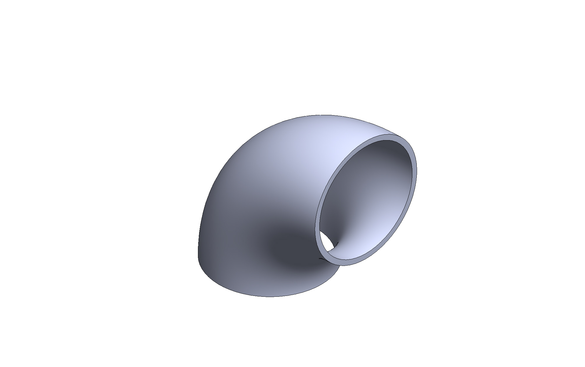 90°R=1DN125无缝弯头