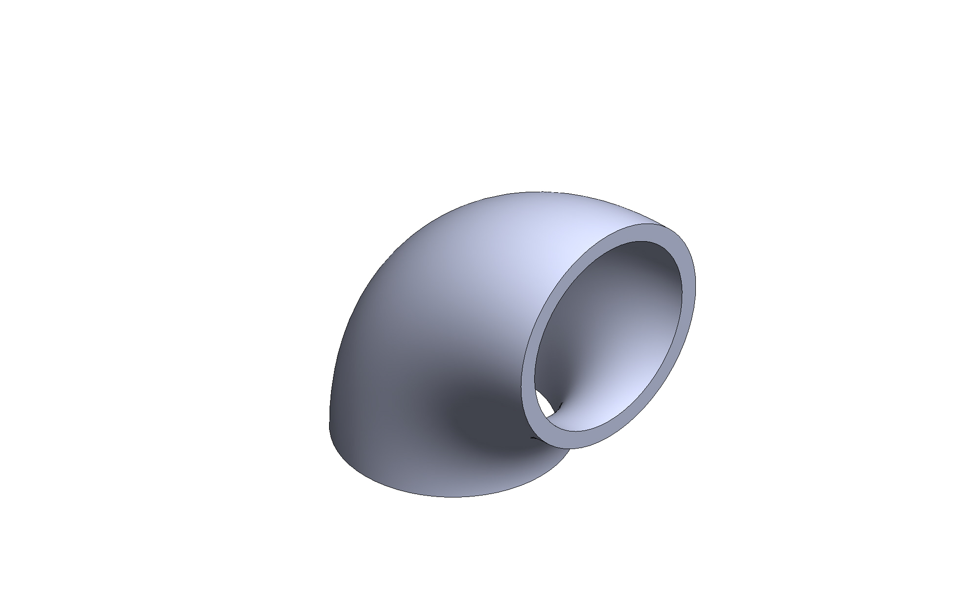 90°R=1DN40无缝弯头