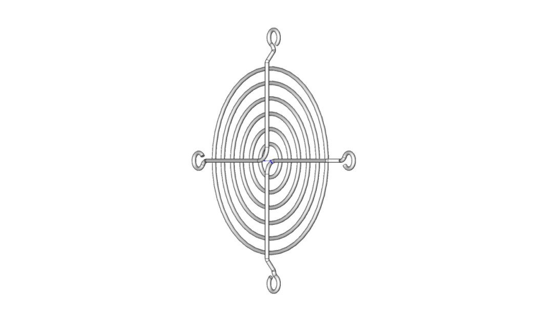 风扇罩4 英寸风扇防护网罩